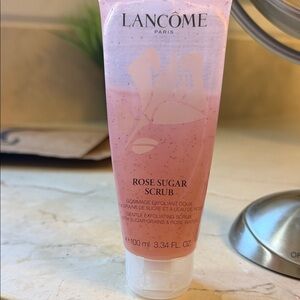 Lancome Rose Sugar Scrub - Pink